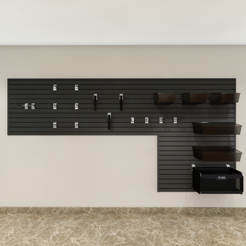 Flow Wall Garage And Hardware Storage System White Wayfair